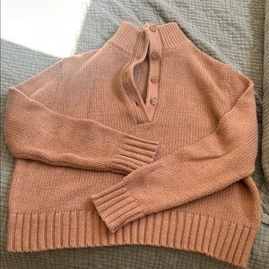 Jenni Kayne Cowl Neck Sweater - Pink